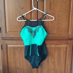 Children's blue/green dance costume